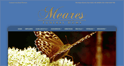 Desktop Screenshot of mearesfuneralhome.com